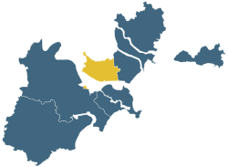 Location of Jinping District in Shantou